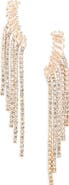 CRISTABELLE Fabulous Fringe Drop Earrings