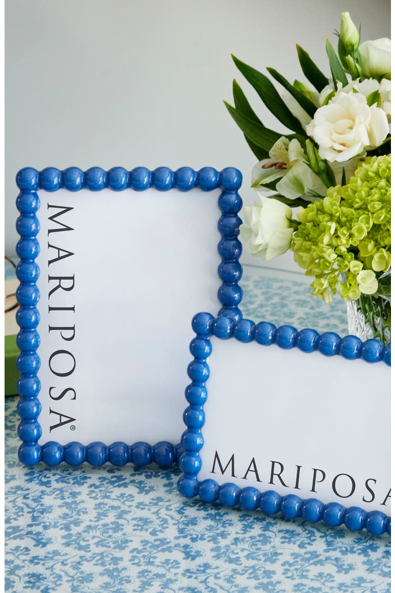 Baubles Picture Frame, Alternate, color, BLUE
