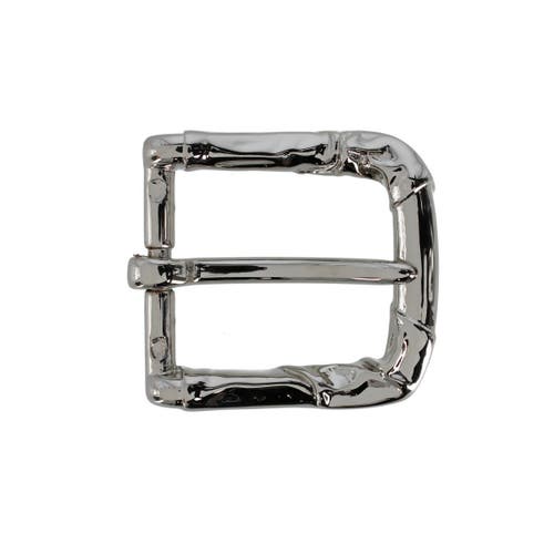Trafalgar 35mm Italian Rippled Textured Solid Brass Harness Belt Buckle