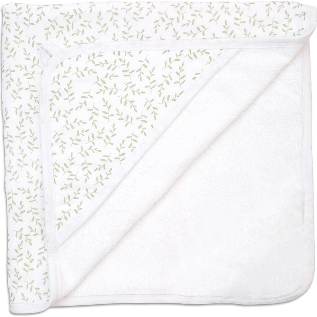 Lulujo Hooded Towel In Greenery