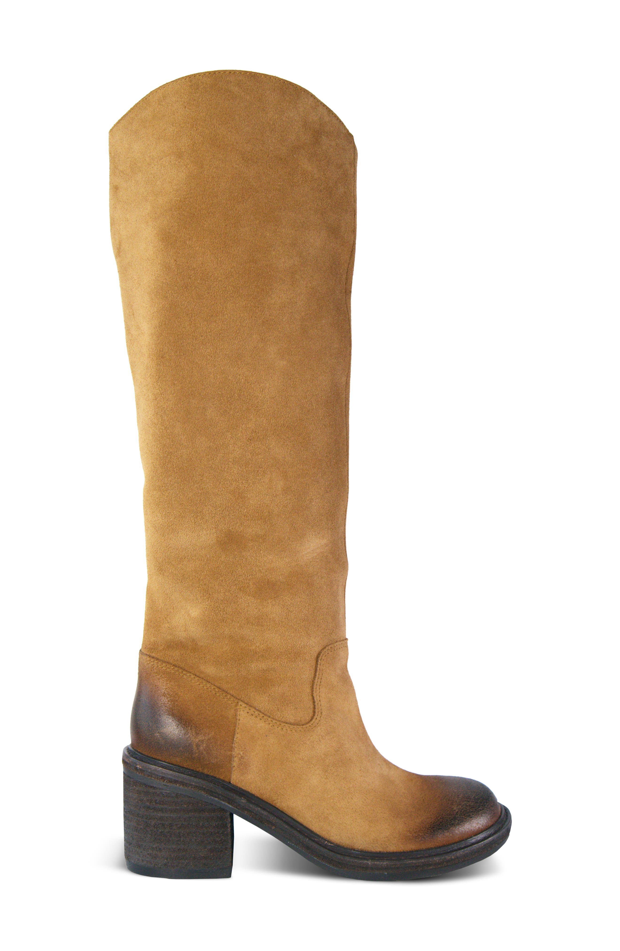 Iris Knee High Boot, Alternate, color, CAMEL