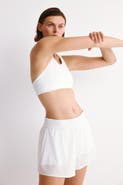 H&M Layered Sports Shorts With Pocket