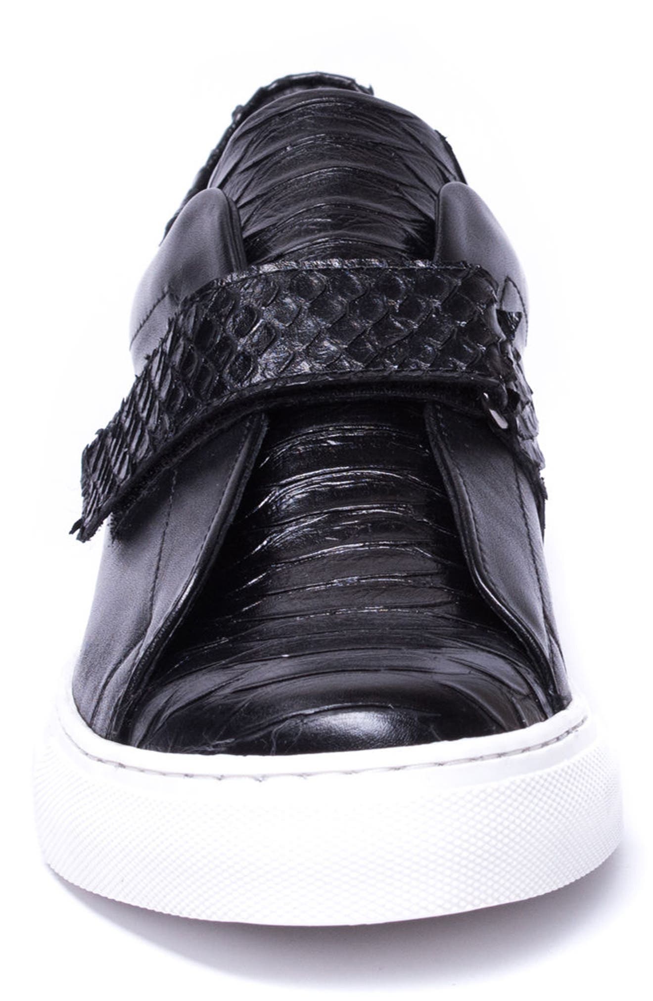 Jared Lang Sergio Laceless Strapped Sneaker, Alternate, color, 