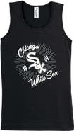 SOFT AS A GRAPE Girls Youth Soft as a Grape Black Chicago White Sox Tank Top