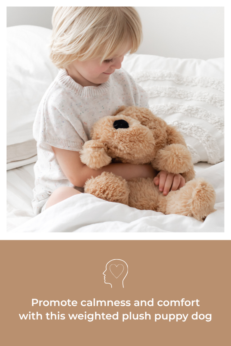 Microwavable and Weighted Plush Buddies, Alternate, color, Charlie the Puppy Dog