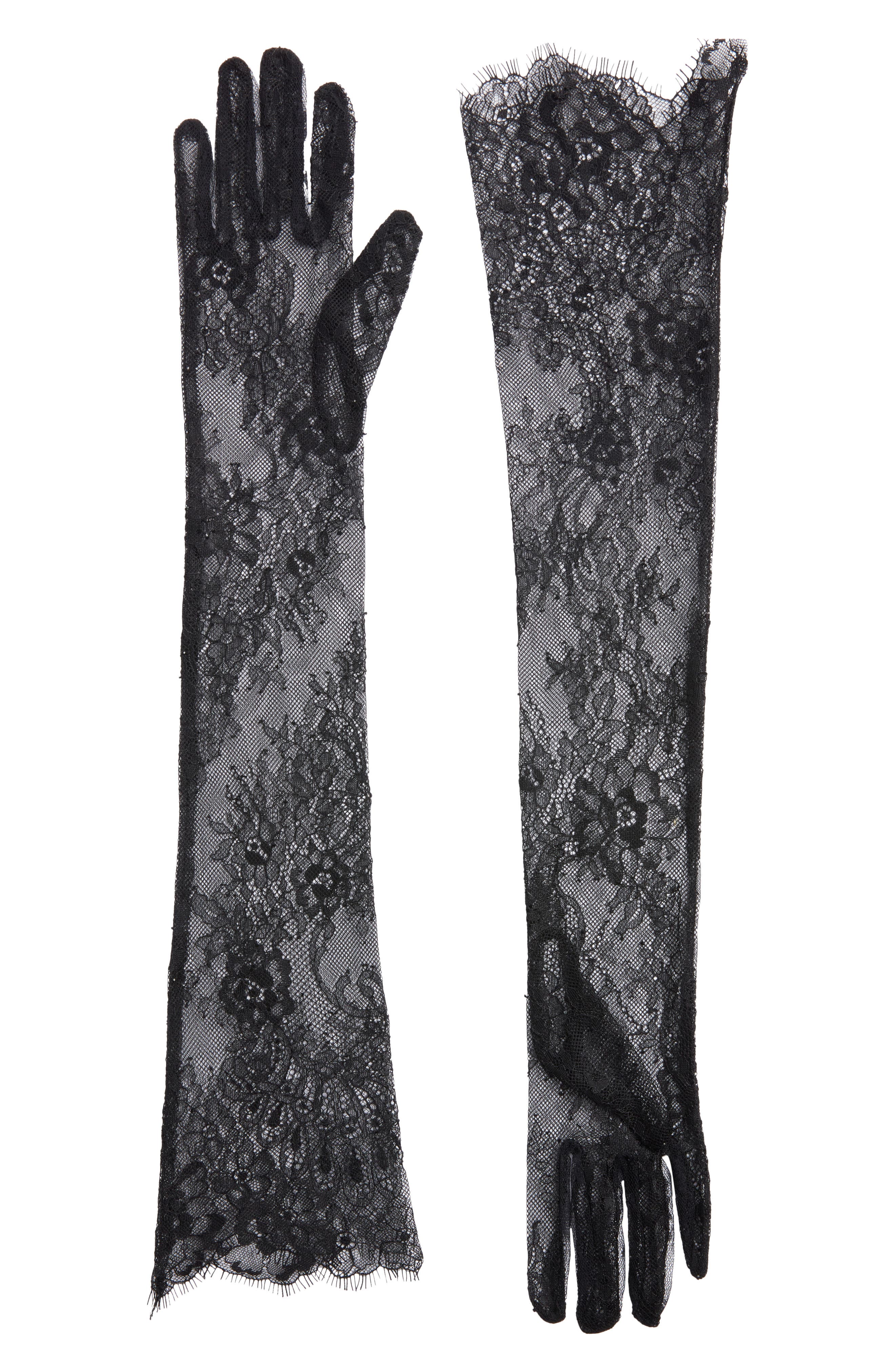 Chantilly Lace Long Gloves