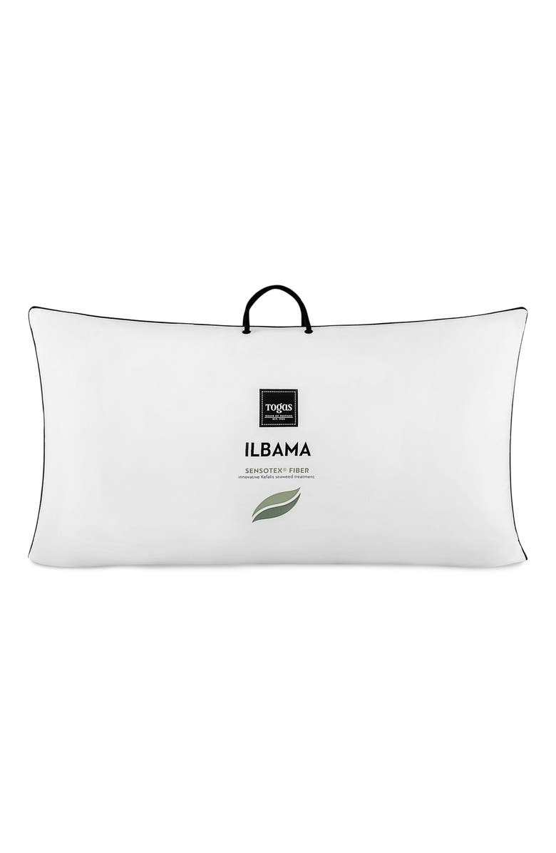 Togas Ilbama eucalyptus fiber pillow, Alternate, color, White