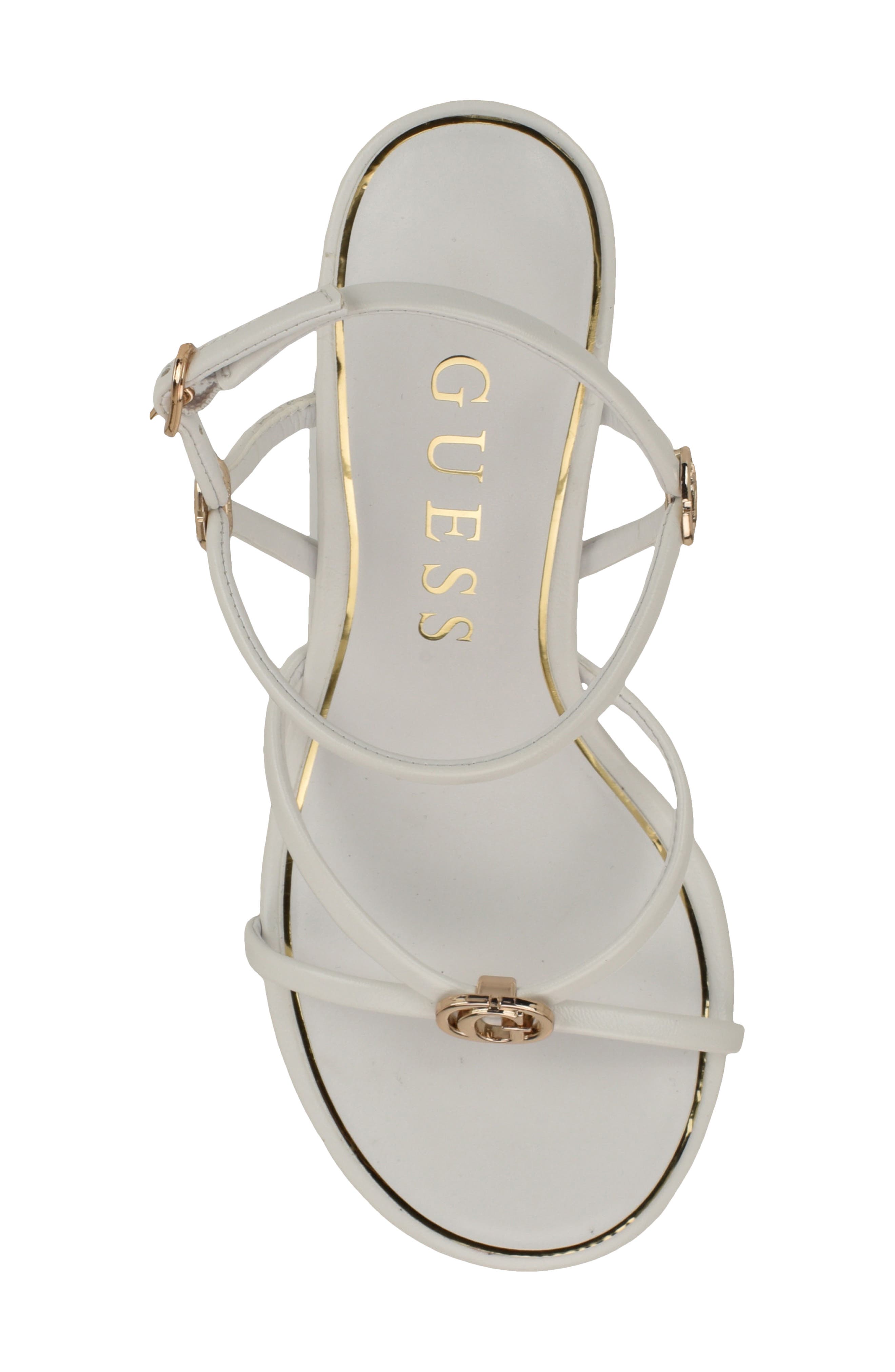 Devve Slingback Wedge Sandal, Alternate, color, WHITE