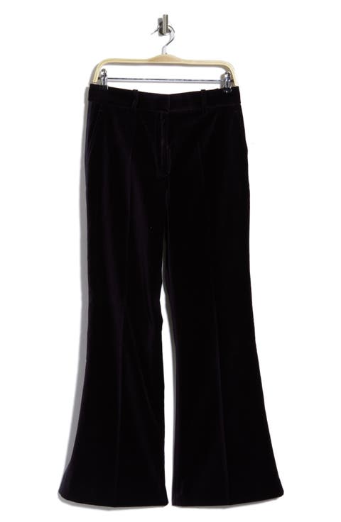 Verda Velvet Flare Trousers