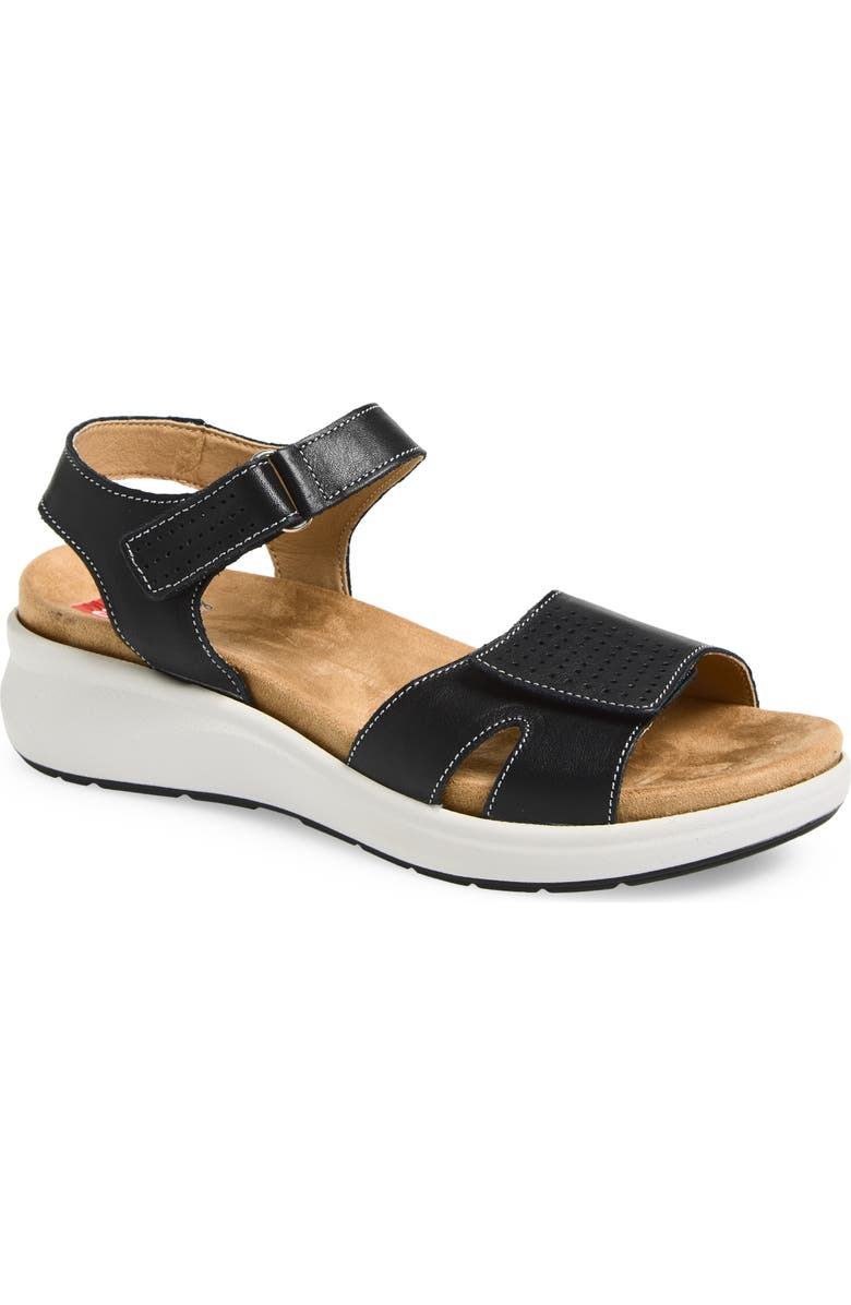 On Foot Marta Sandal, Main, color, Napa Negro