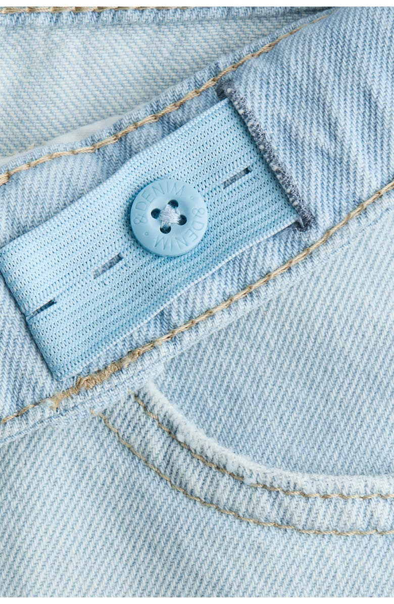 H&M Baggy Fit Jeans, Alternate, color, Light Denim Blue