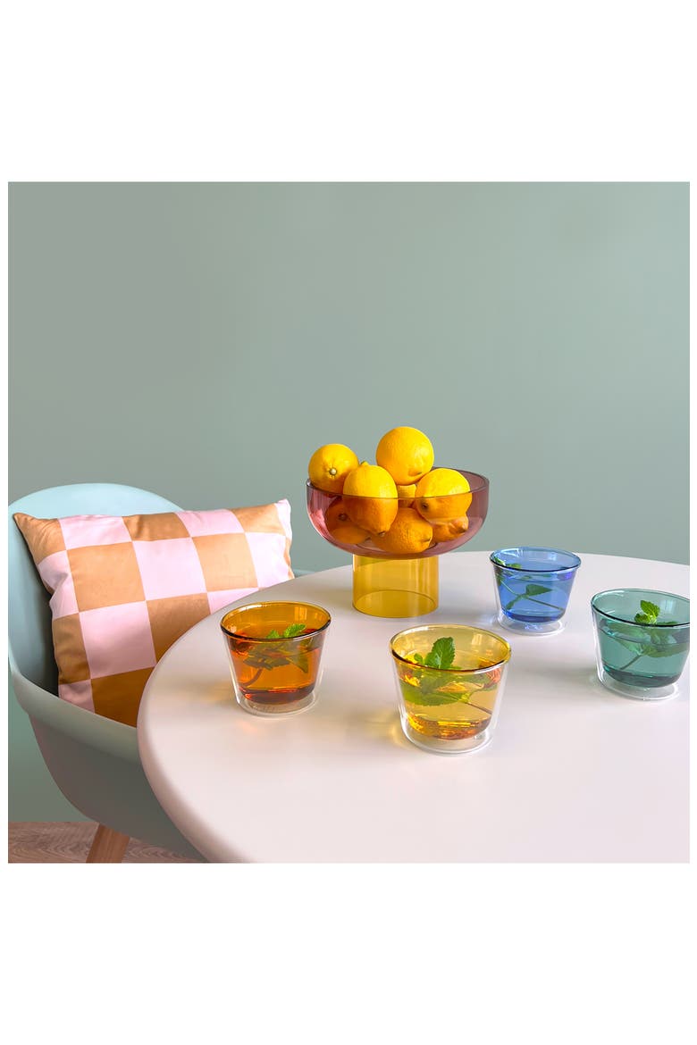 Rocks Set of 4 Glasses, Alternate, color, MULTI