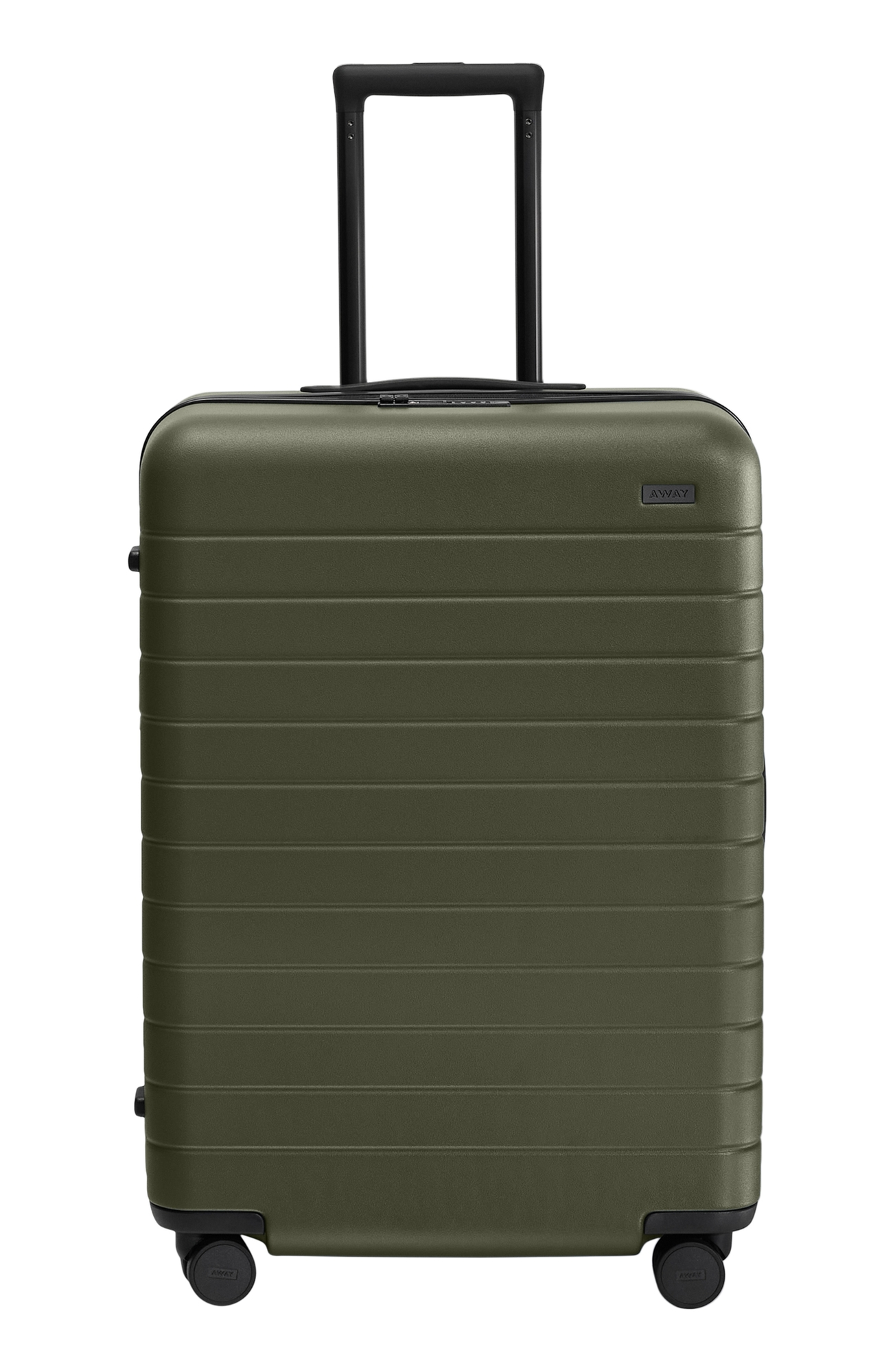 Away The Medium Flex Suitcase - Olive Green