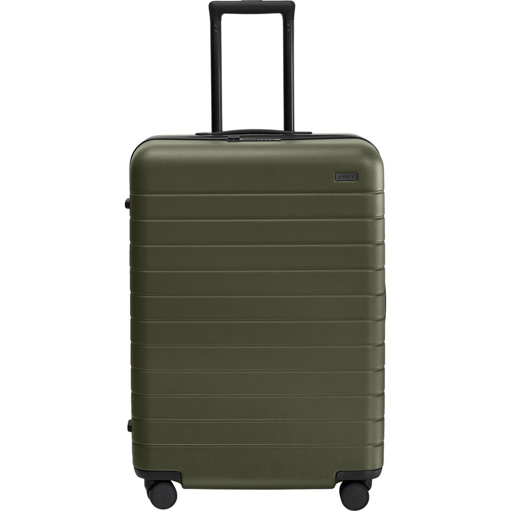 Away The Medium Flex Suitcase in Olive Green at Nordstrom