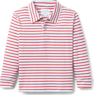 Little Paper Kids Reid Long Sleeve Polo