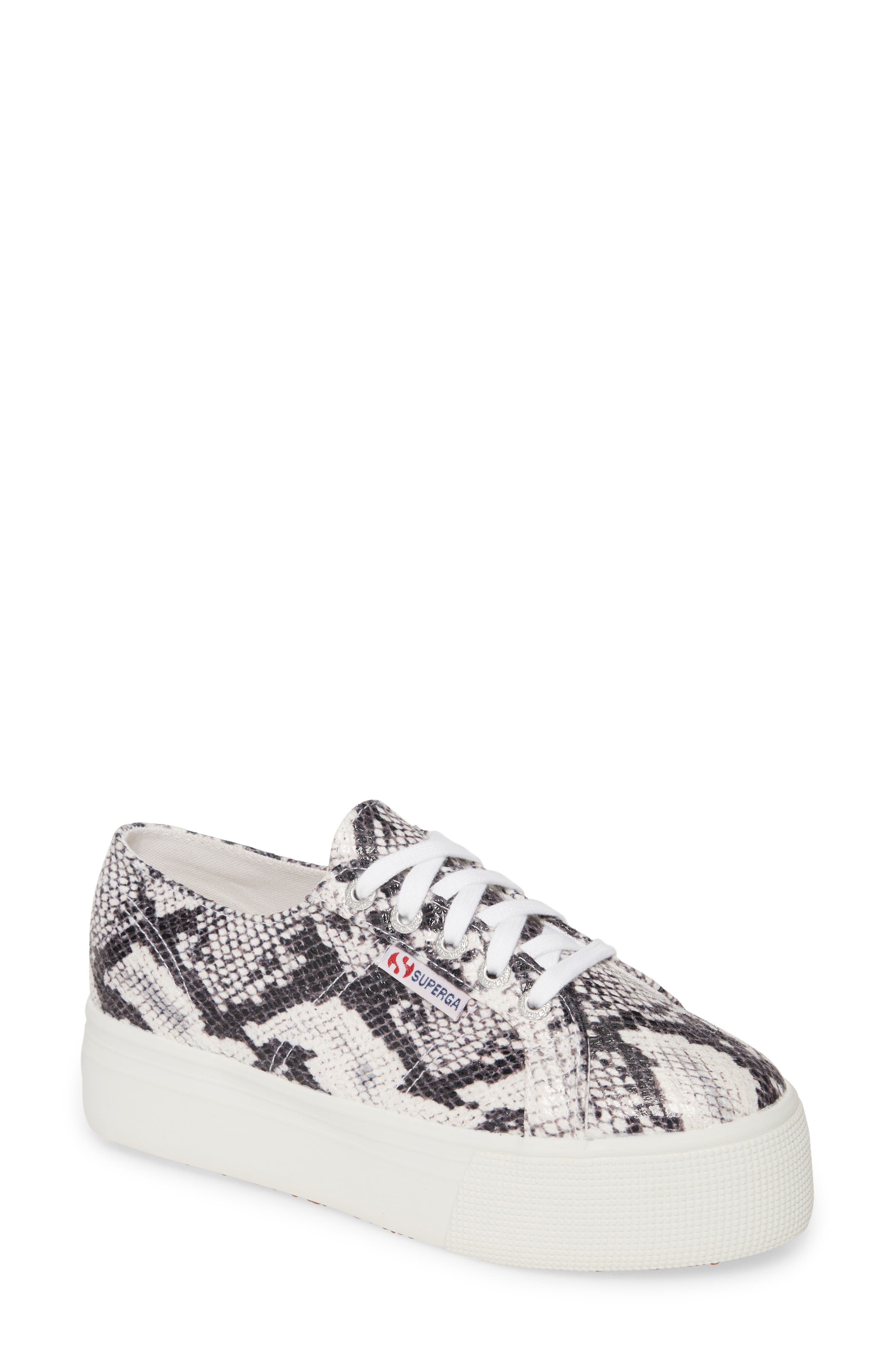 Superga 2750 Fancotw Snake Print Sneaker, Main, color, 