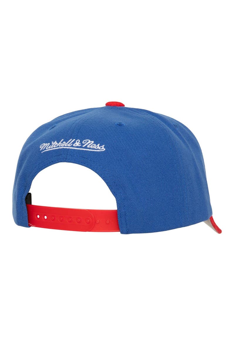 Mitchell & Ness Men's Mitchell & Ness Royal/Red Texas Rangers Corduroy Pro Snapback Hat, Alternate, color,