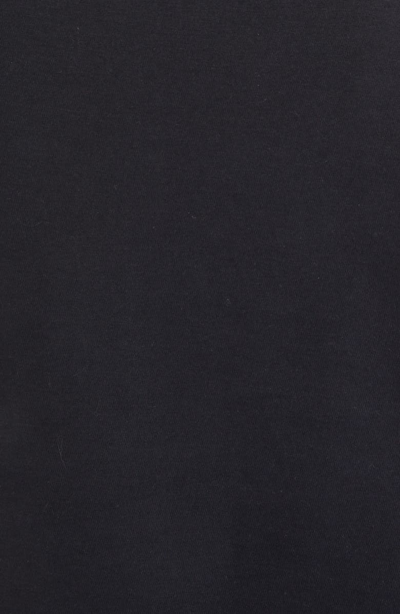 Isabel Marant Sebani Asymmetric Raw Edge Cap Sleeve Cotton Blouse, Alternate, color, 