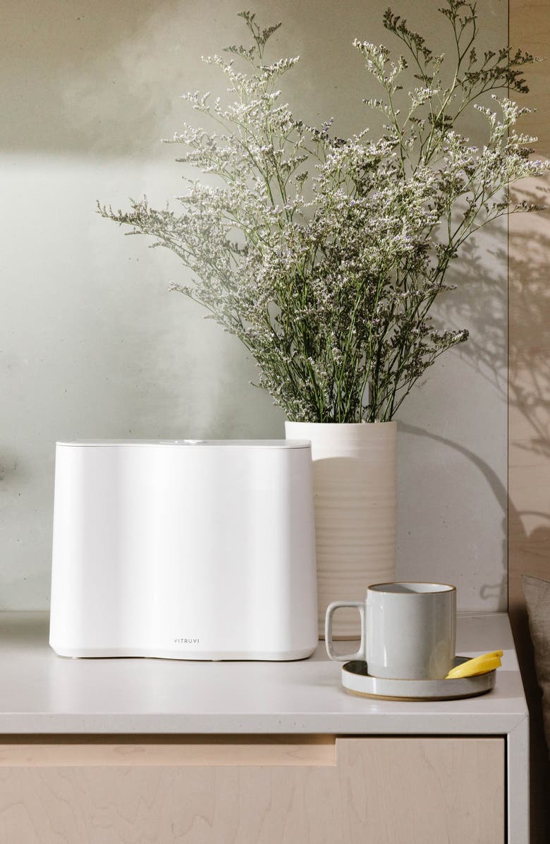 Vitruvi Cloud Cool Mist Humidier, Alternate, color, White