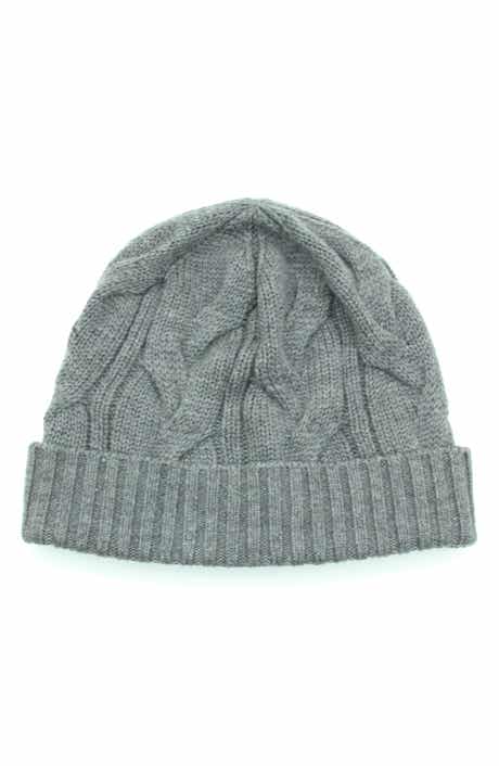 Portolano Cable Knit Cuff Beanie