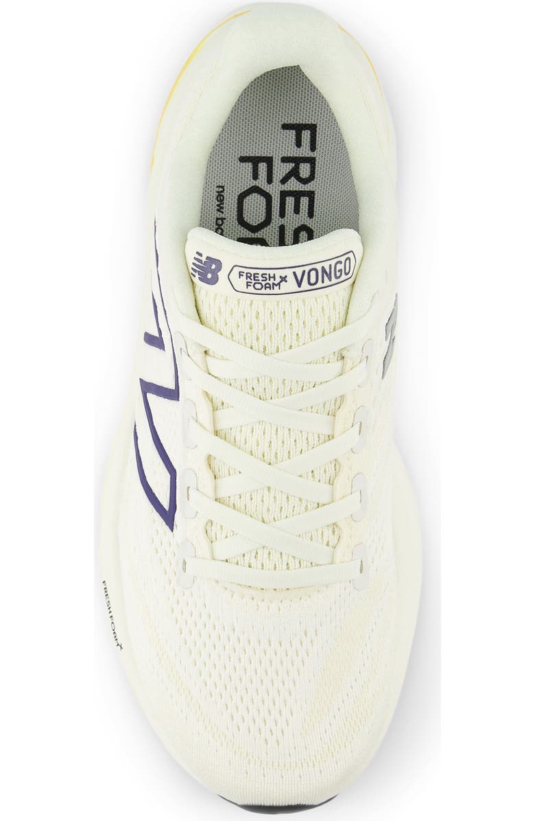 New Balance Fresh Foam X Vongo v6 Sneaker, Alternate, color, Angora/ Sea Salt