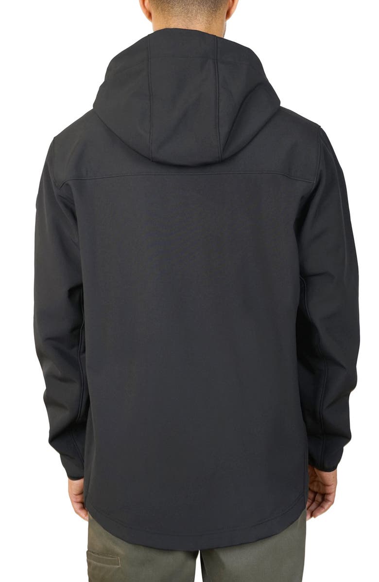 HAWKE & CO Softshell Flex Hooded Jacket, Alternate, color, 