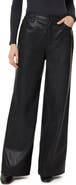 Habitual Slounch Wide Leg Faux Leather Pants
