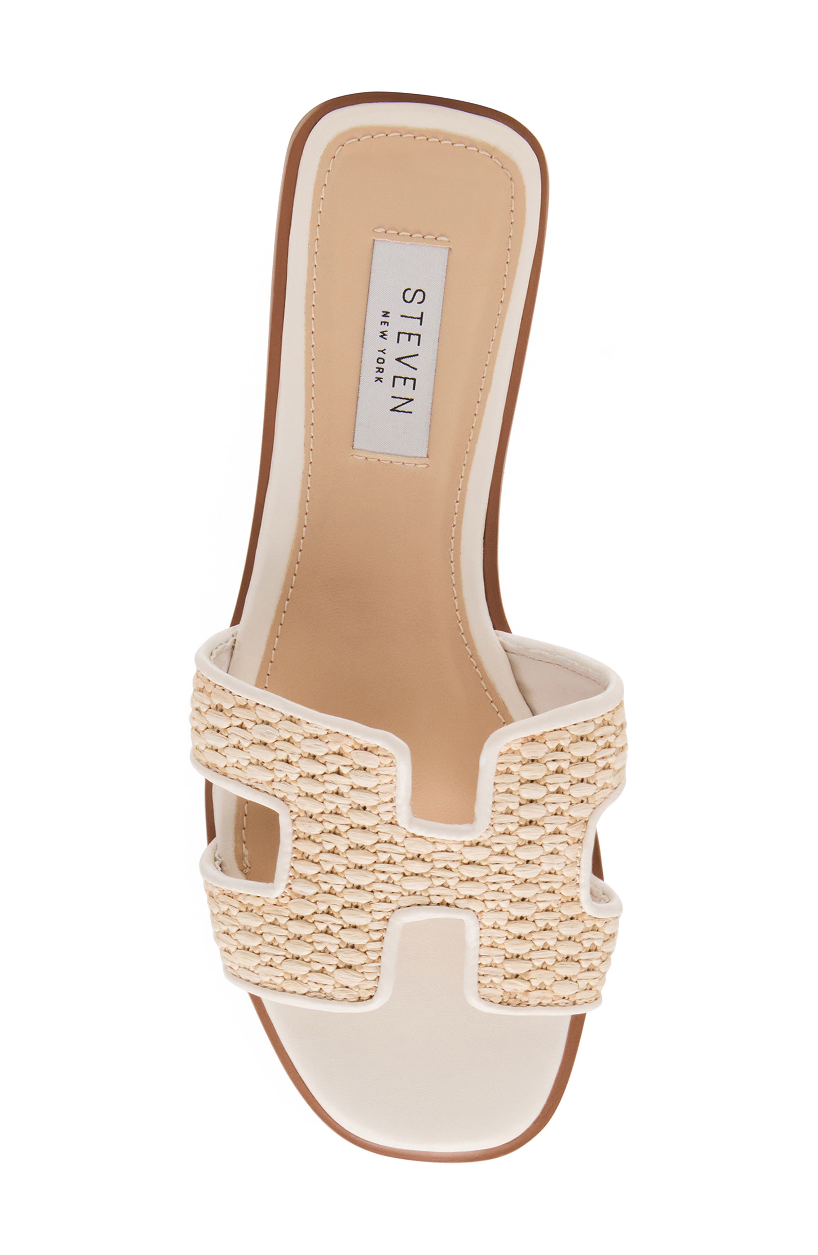 Harlien Slide Sandal, Alternate, color, BONE