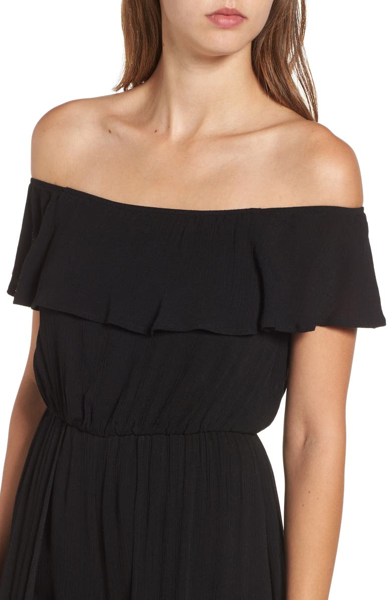 Dee Elly Gauze Maxi Romper, Alternate, color, 