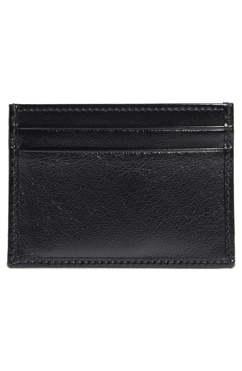 Gucci Leather Card Case, Alternate, color,
