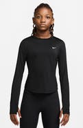 Nike Kids' Dash Logo Dri-FIT Long Sleeve Graphic T-Shirt