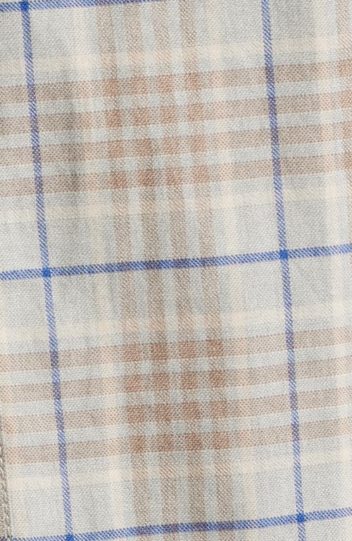 James Campbell Espana Trim Fit Plaid Cotton Button-up Shirt In Multi