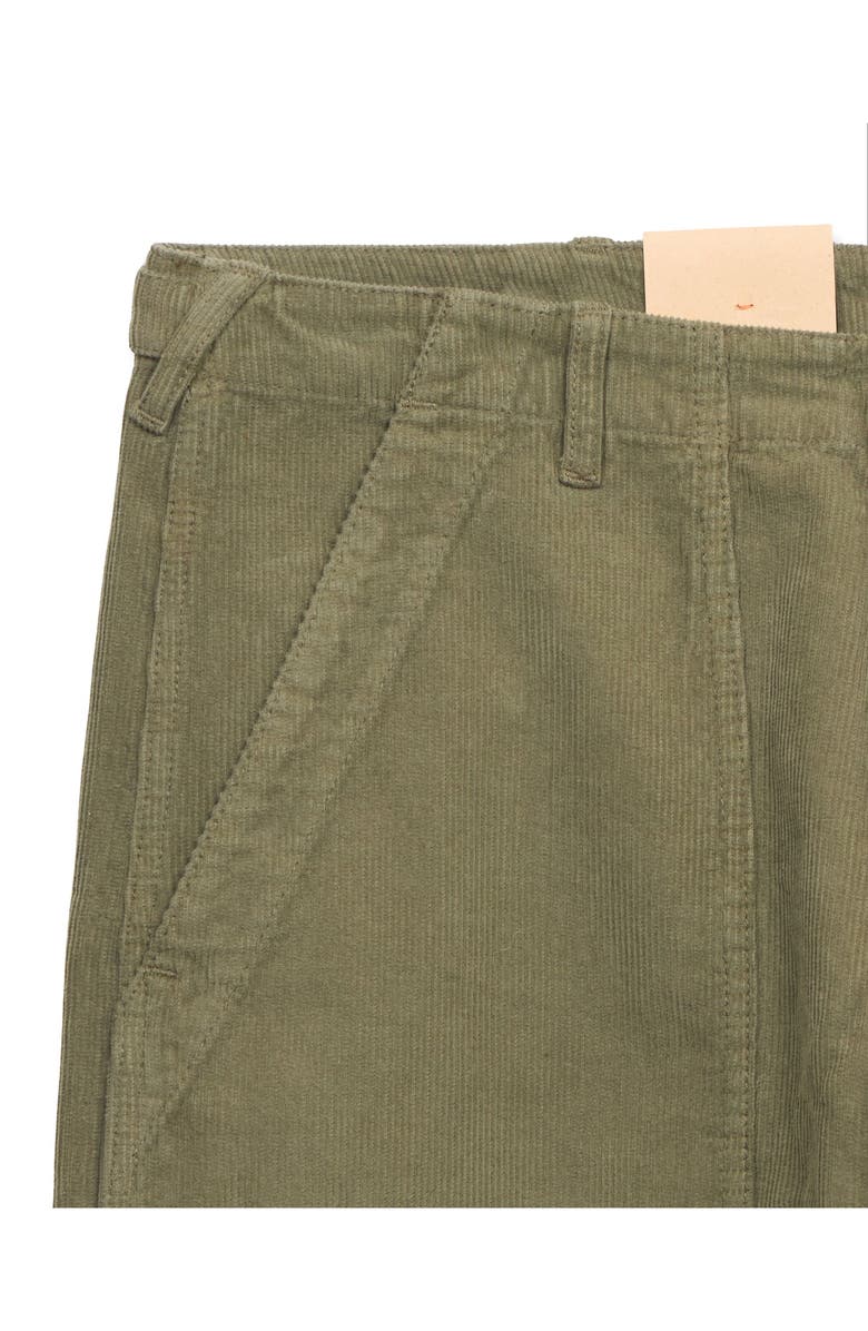 Fortela Newfatigue Corduroy Fatigue Trousers, Alternate, color, Olive