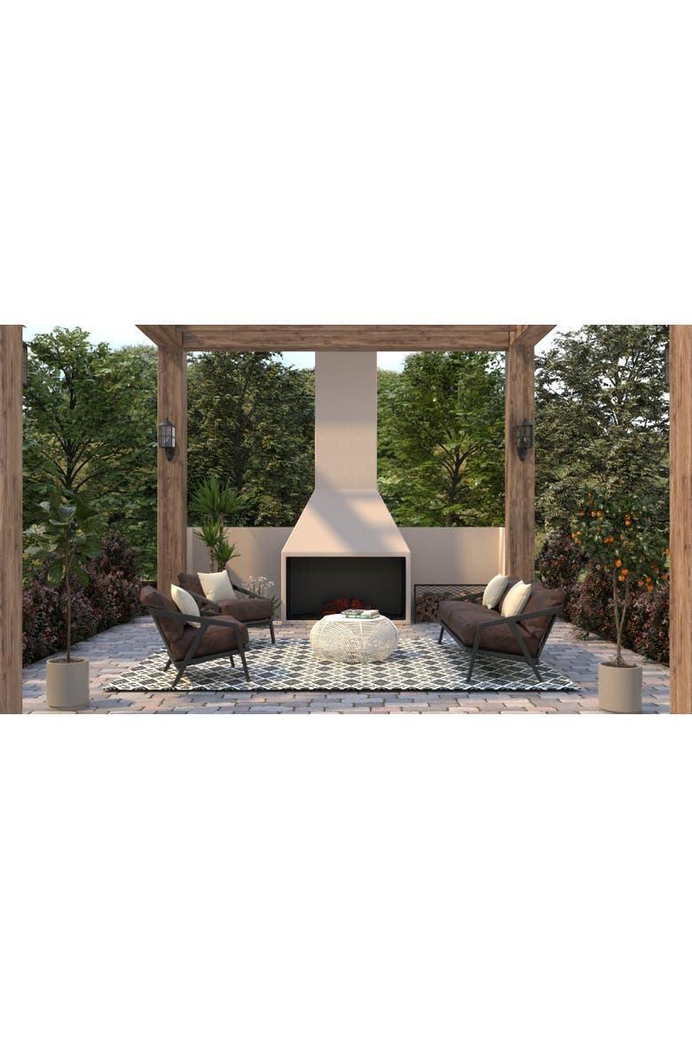 Scotch Rug, Alternate, color, Black White - 2.5'x6'