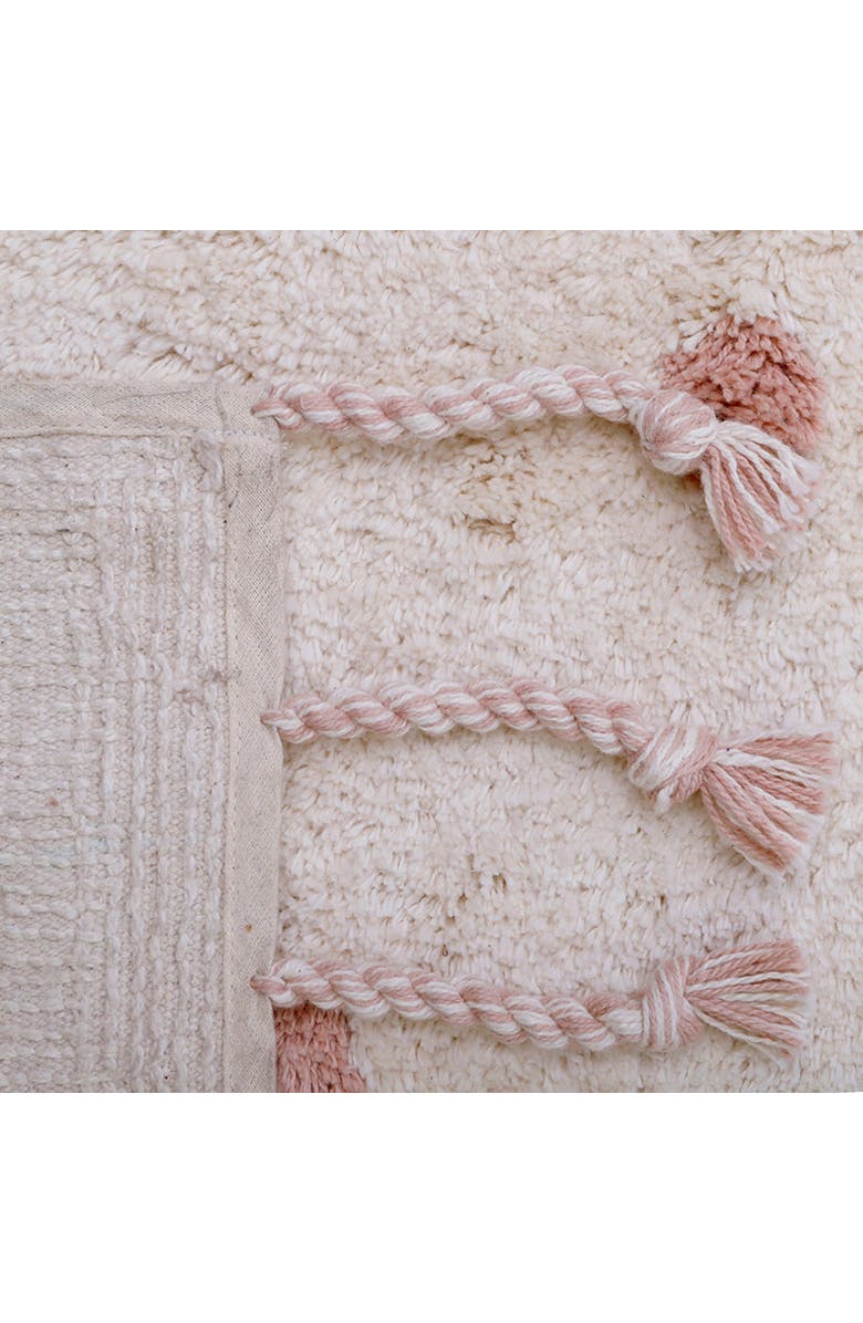 Nattiot Rug Birdy, Alternate, color, Off White / Pink Nude