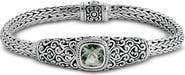 SAMUEL B. Green Amethyst Bracelet