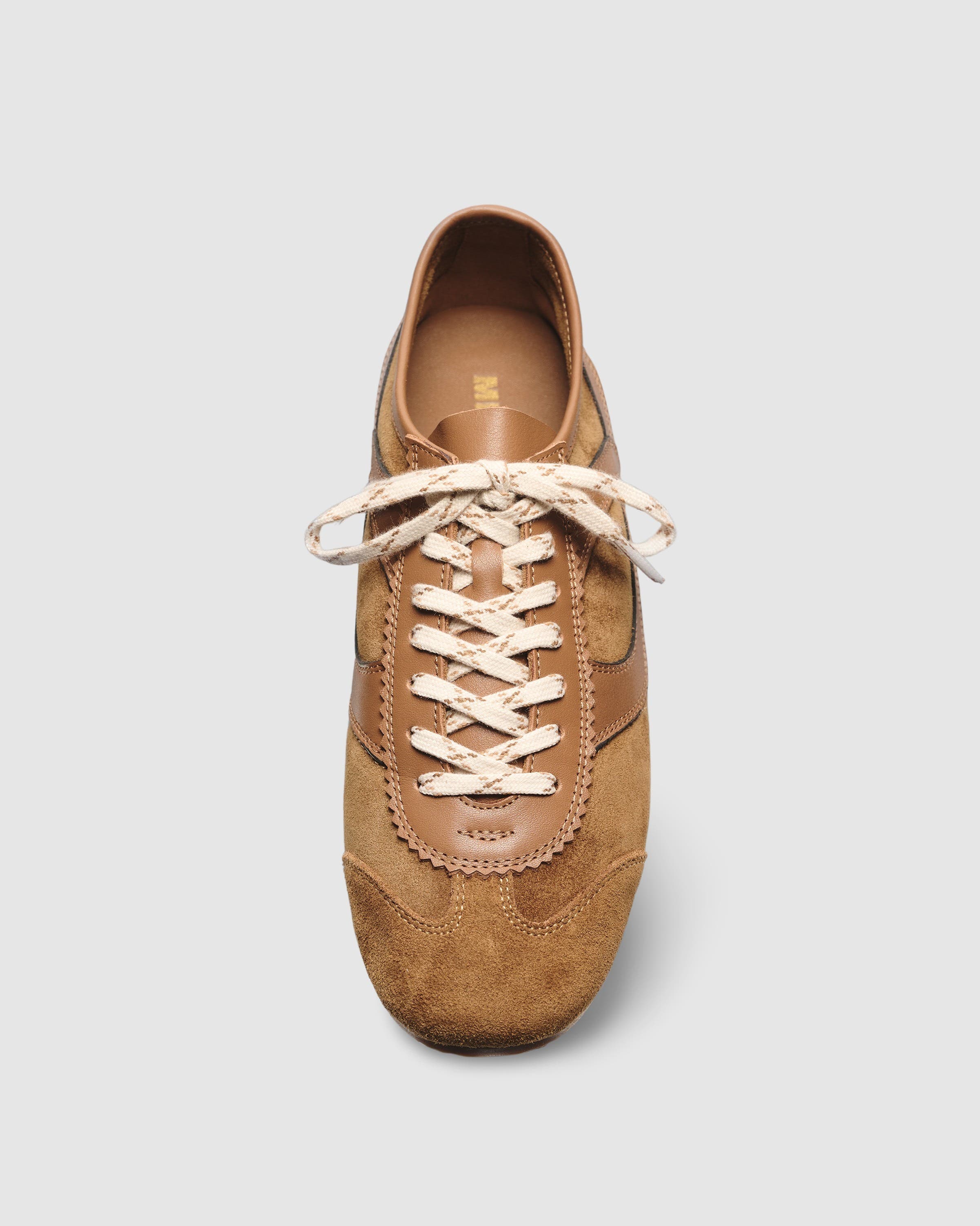 Paola Mesh Basket Sneakers, Alternate, color, BROWN