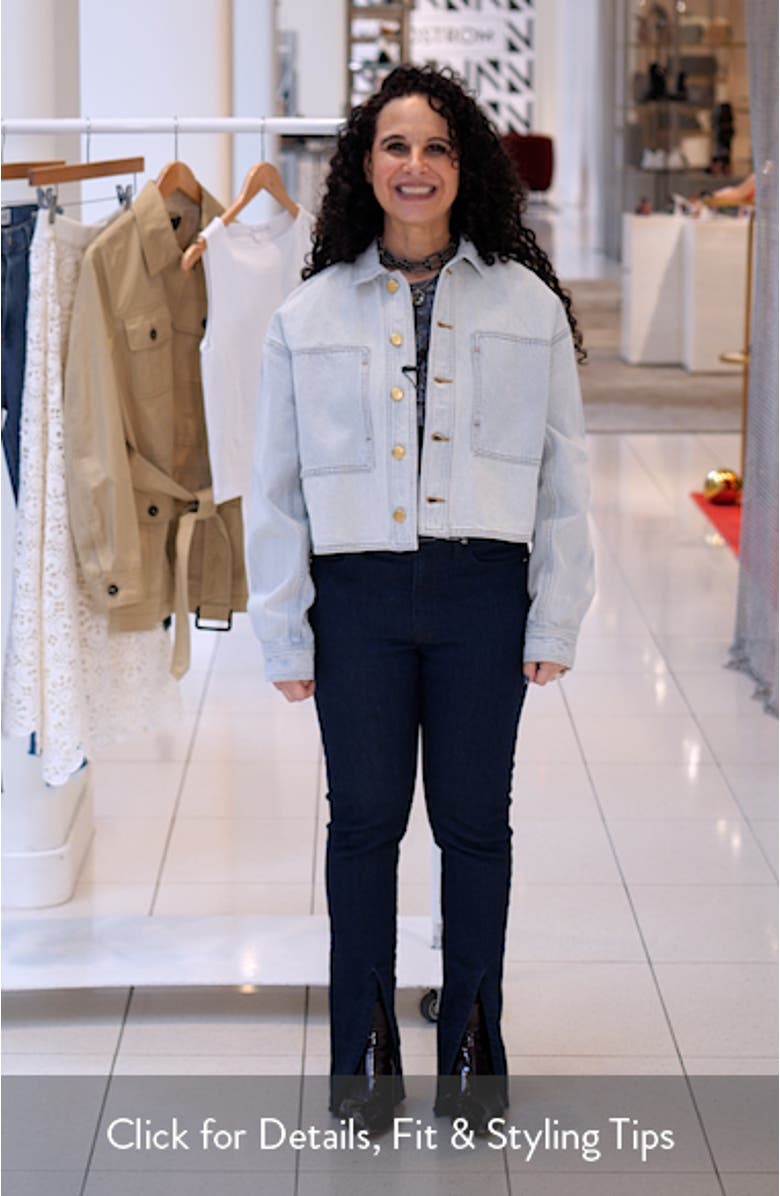 The Bobbi Denim Trucker Jacket, sales video thumbnail