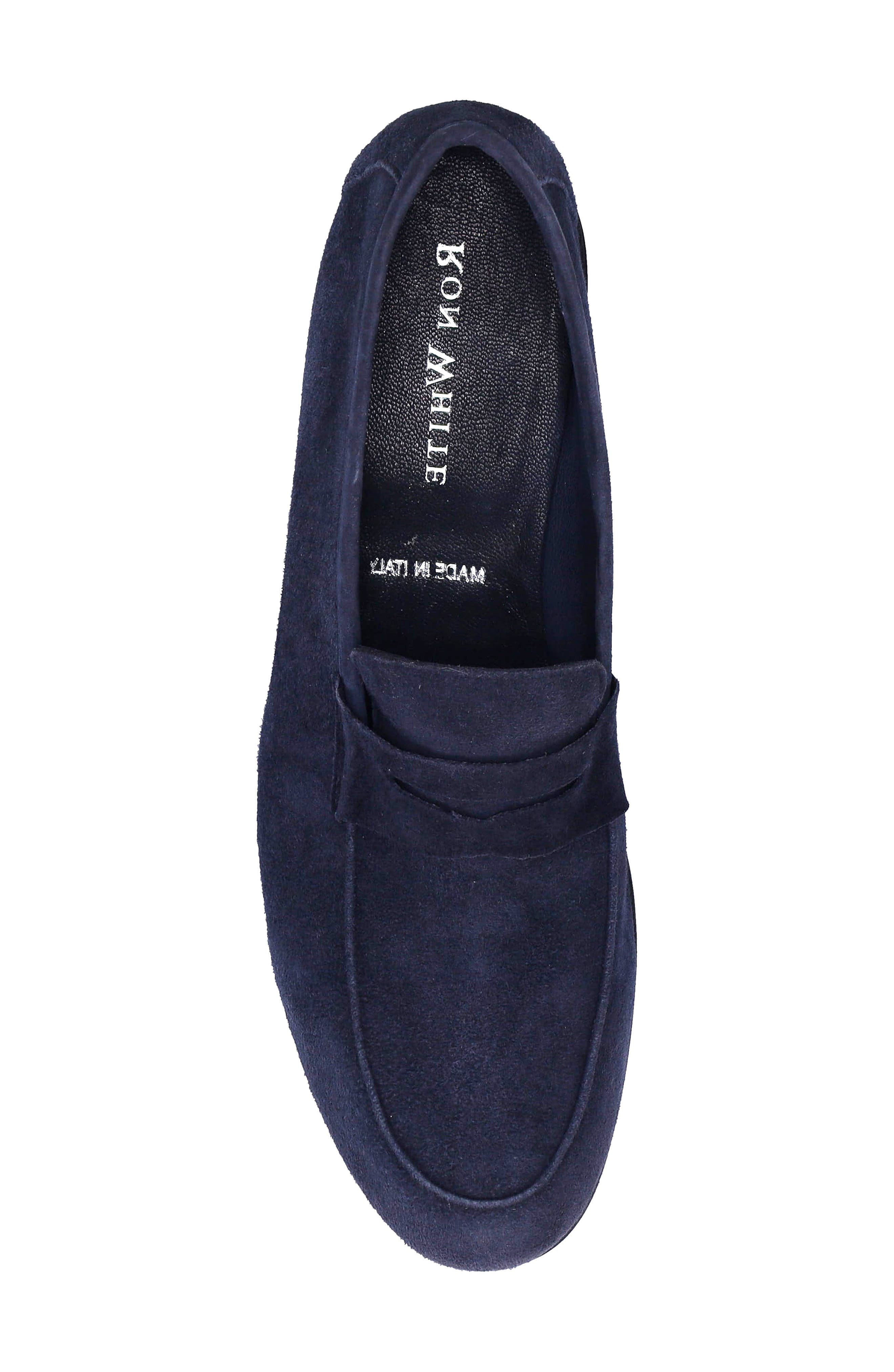Kenneth Water Resistant Loafer, Alternate, color, NAVY