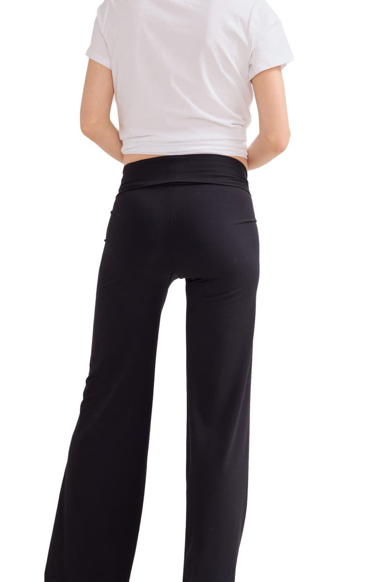 HATCH Collection The Maternity Bodyflex Perfect Pant, Alternate, color, Black