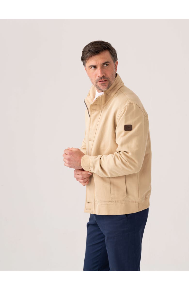 Koy Clothing Bomber Style Ranger Jacket, Alternate, color, Beige