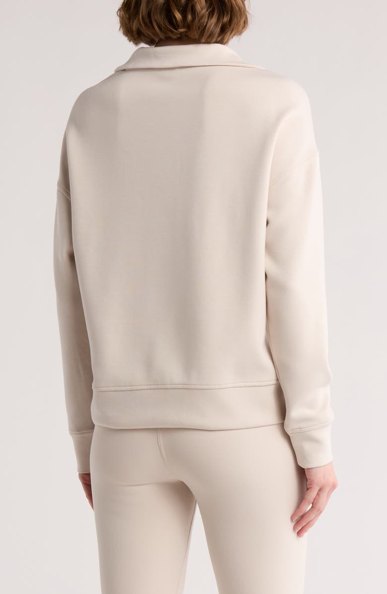 Scuba Quarter Zip Pullover & Leggings Set