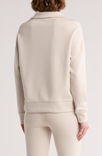 Scuba Quarter Zip Pullover & Leggings Set