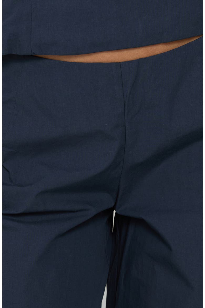 Kierstyn Cotton Camisole & Pants Set, Alternate, color, NAVY