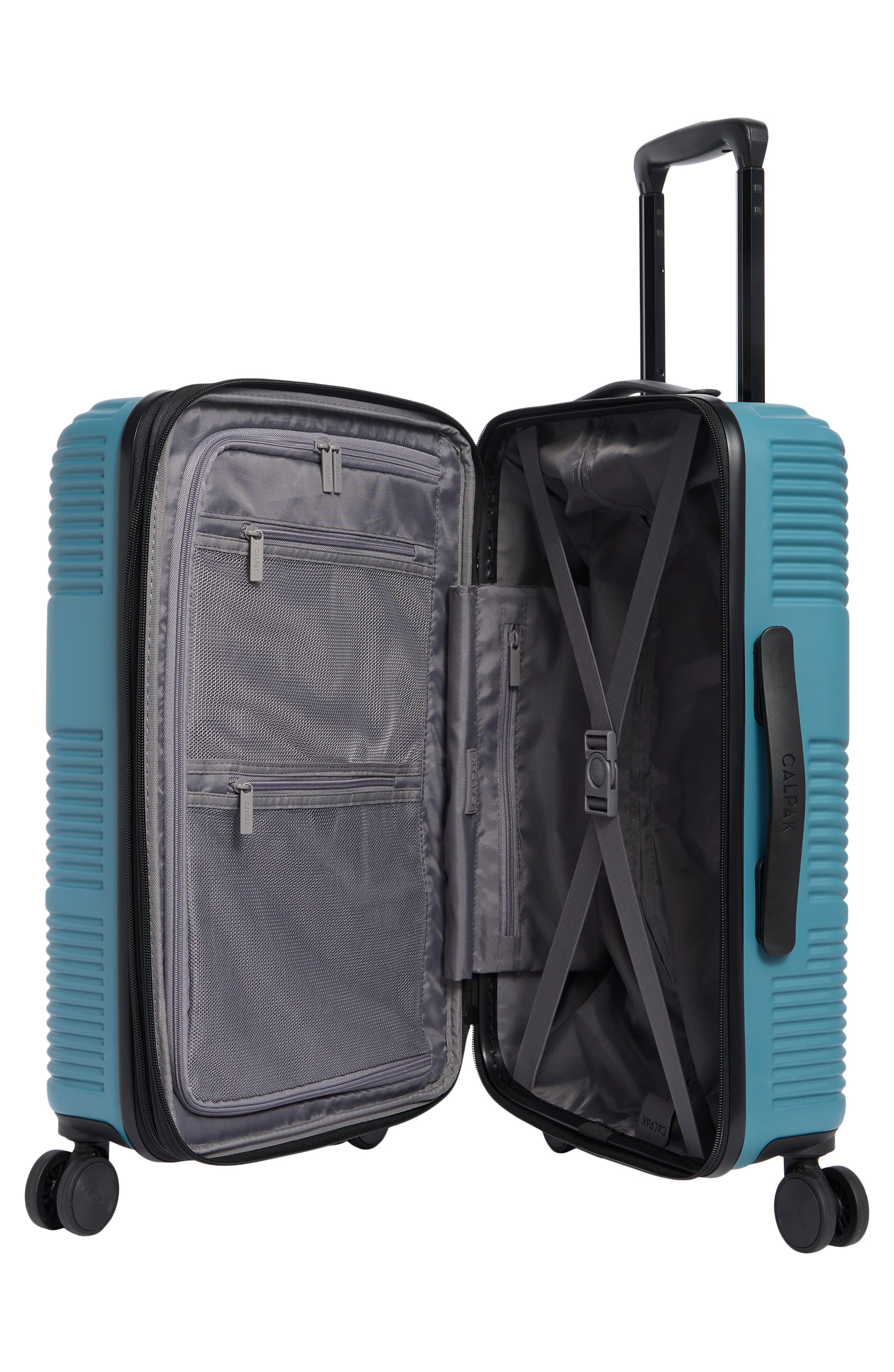 CALPAK Ravia 20-Inch Hardside Carry-On Luggage, Alternate, color, Sea Teal