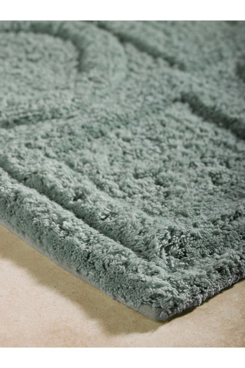 Almaty Bath Mat 24"X36", Alternate, color, Teal