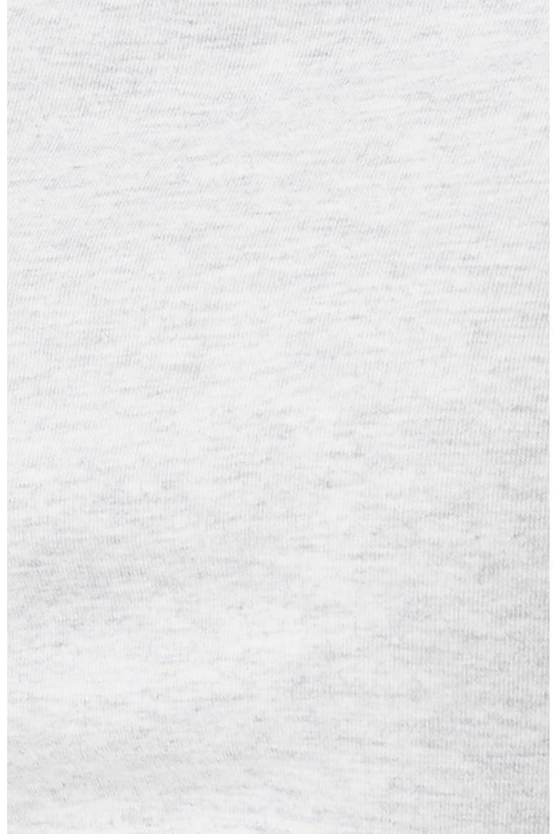 Organic Cotton Ruched Matenity Top, Alternate, color, Silver Marle