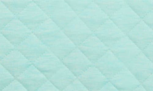 Vineyard Vines Dreamcloth® Quilted Shep Half Zip Pullover In Aqua Haze Heather