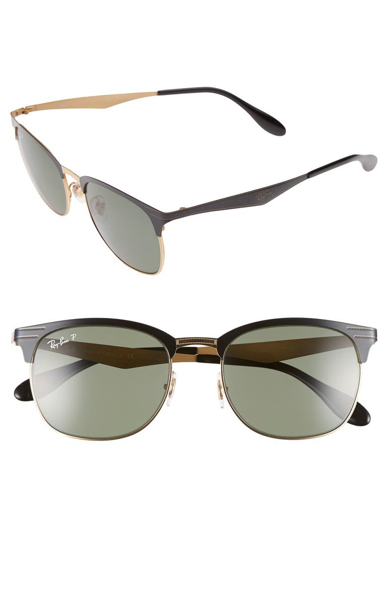 Ray-Ban 'Highstreet' 53mm Polarized Sunglasses, Main, color,