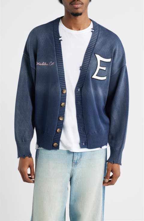 4th Year Distressed Cardigan